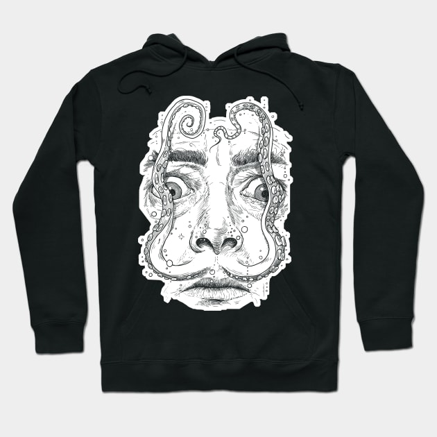 Octopus Dali Hoodie by NikKor